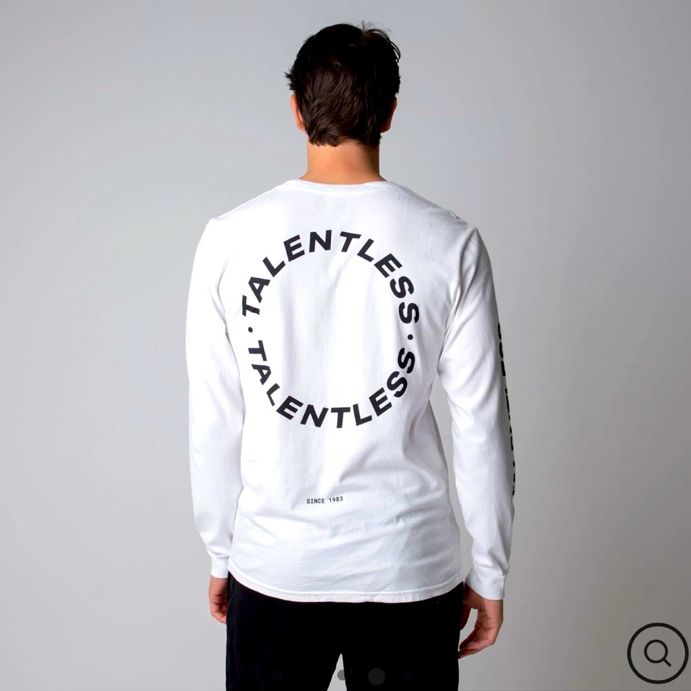 White Talentless Long Sleeve